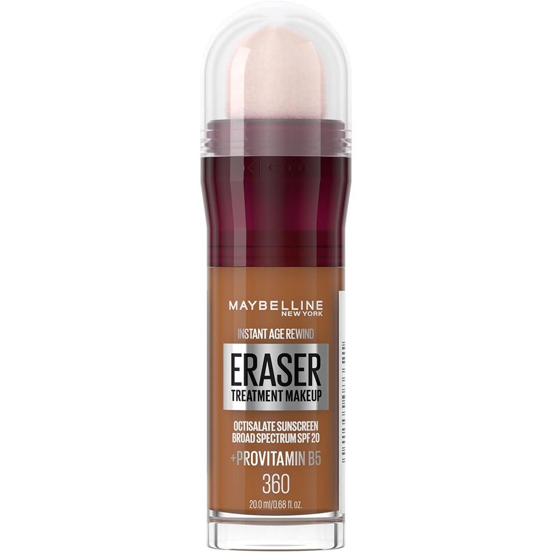 MAYBELLINE New York Instant Age Rewind Eraser Treatment Makeup, 360 Deep Warm, 0.68 oz-041554086621-LR-351900-1-LR eShop