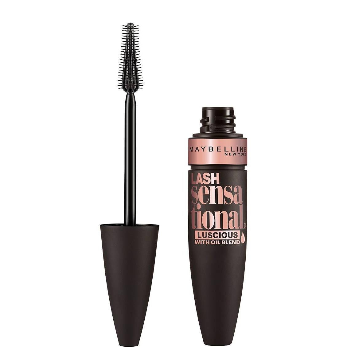MAYBELLINE New York Lash Sensational Luscious Washable Mascara, 701 Blackest Black, 0.32 oz-041554460247-LR-292911-1-LR eShop