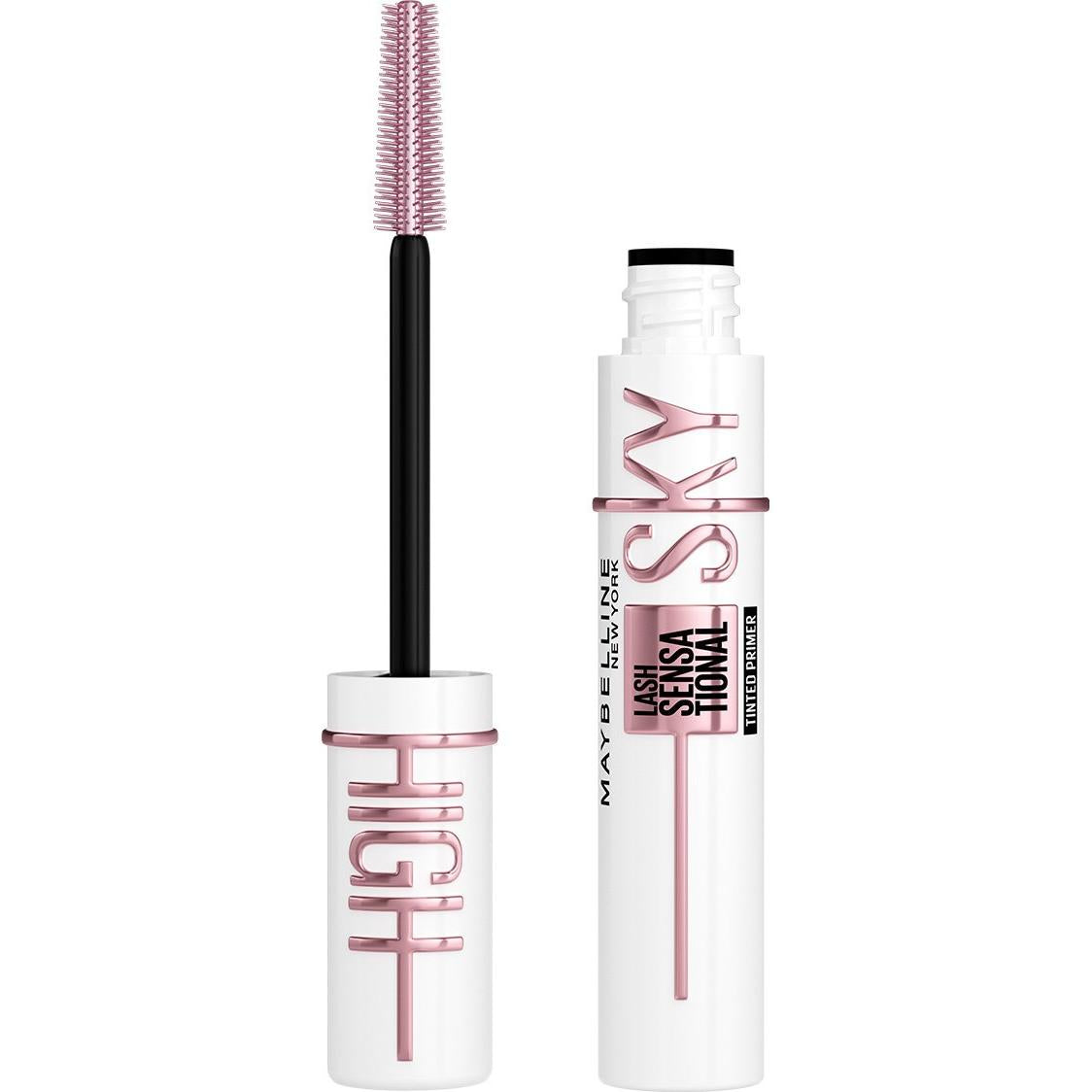 MAYBELLINE New York Lash Sensational Sky High Tinted Primer Mascara Makeup, 810 Soft Black, 0.26 oz-041554081336-LR-347965-1-LR eShop