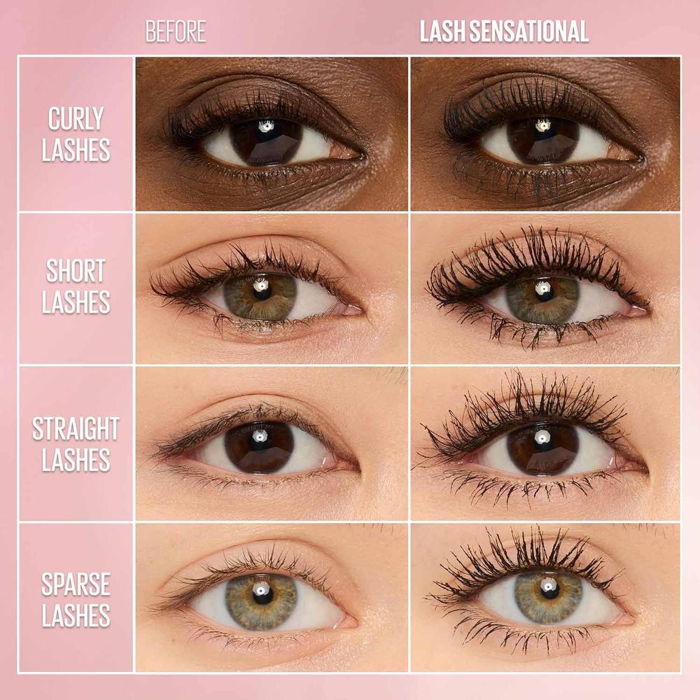 MAYBELLINE New York Lash Sensational Washable Mascara, Midnight Black, 0.32 oz-041554584219-LR-336416-3-LR eShop
