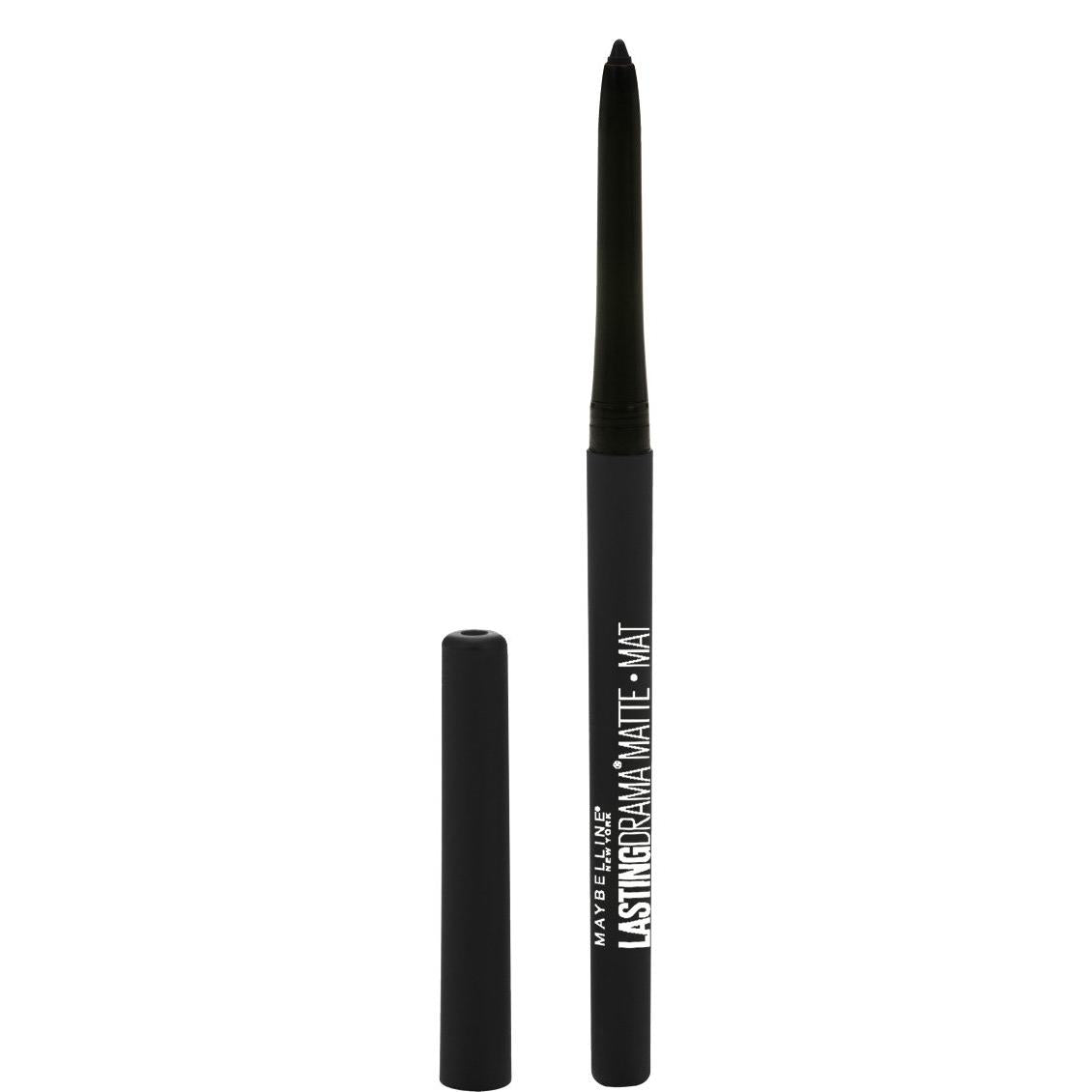 MAYBELLINE New York Lasting Drama Matte Eyeliner Makeup, 860 Jet Black, 0.01 oz-041554552560-LR-323075-2-LR eShop