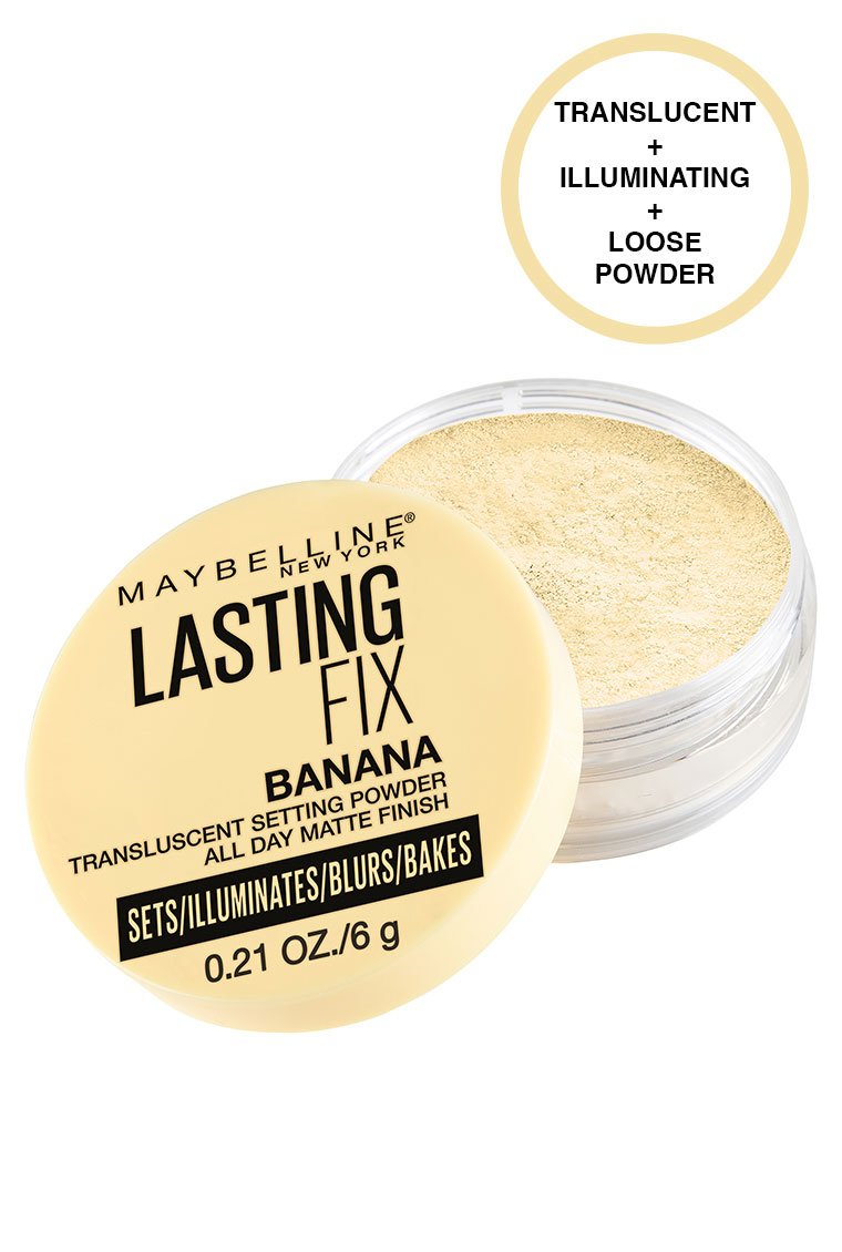 MAYBELLINE New York Lasting Fix Banana Powder Loose Setting Powder Makeup, Shade 10, 0.21 oz-041554586480-LR-338653-1-LR eShop