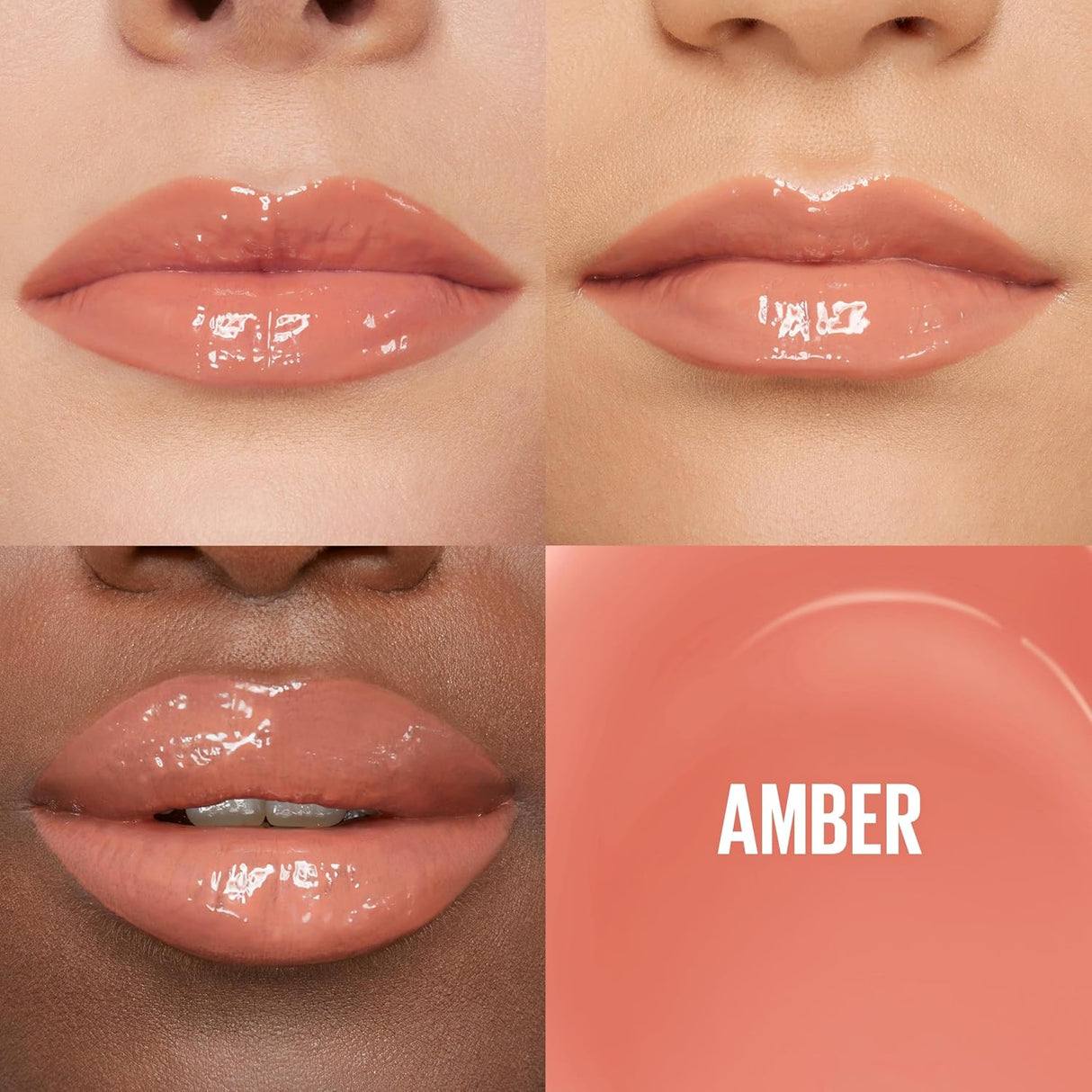 MAYBELLINE New York Lifter Gloss Lip Gloss Makeup With Hyaluronic Acid, 007 Amber, 0.18 fl. oz.-041554583915-LR-336417-3-LR eShop