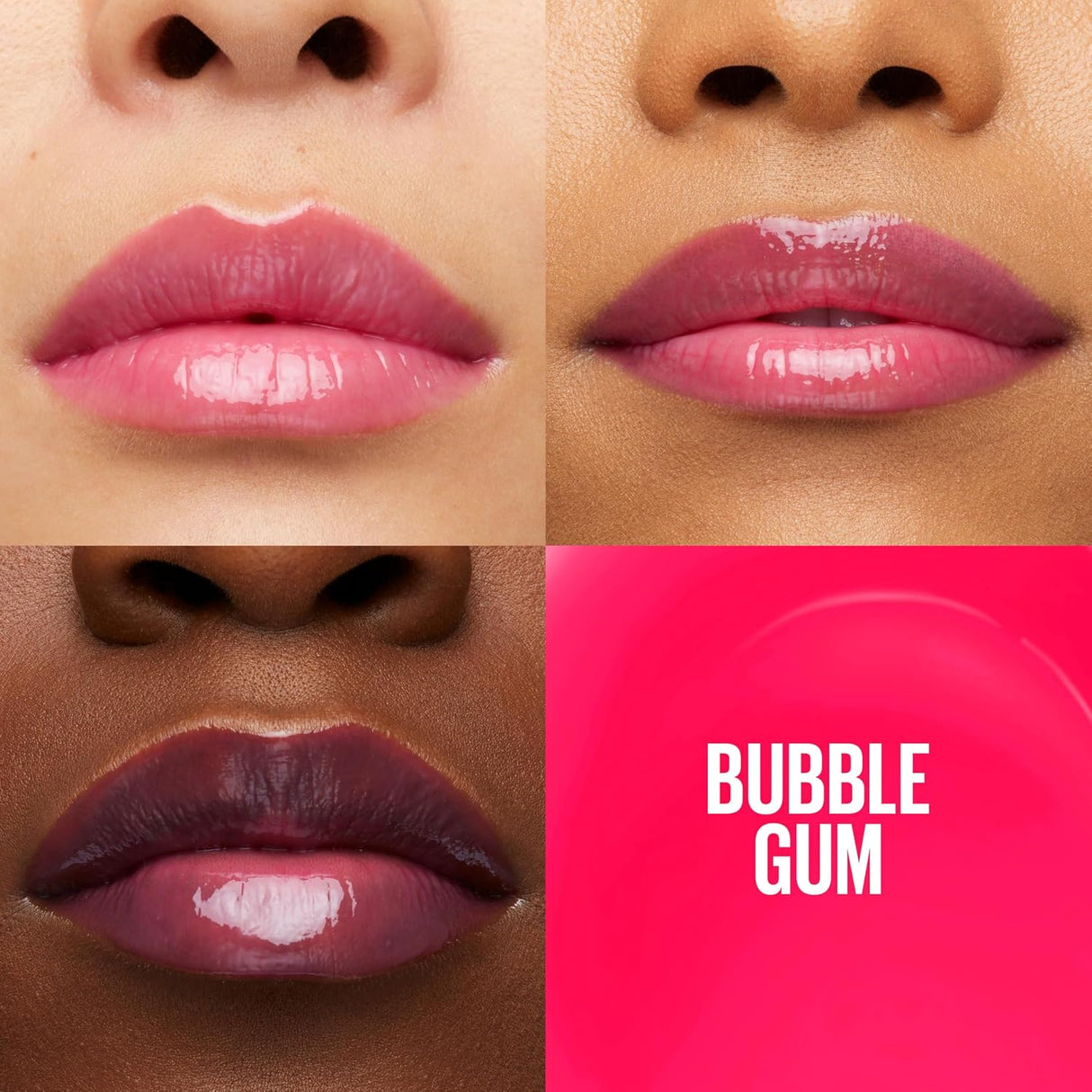 MAYBELLINE New York Lifter Gloss Lip Gloss Makeup With Hyaluronic Acid, 024 Bubblegum, 0.18 fl. oz.-041554085402-LR-349610-3-LR eShop