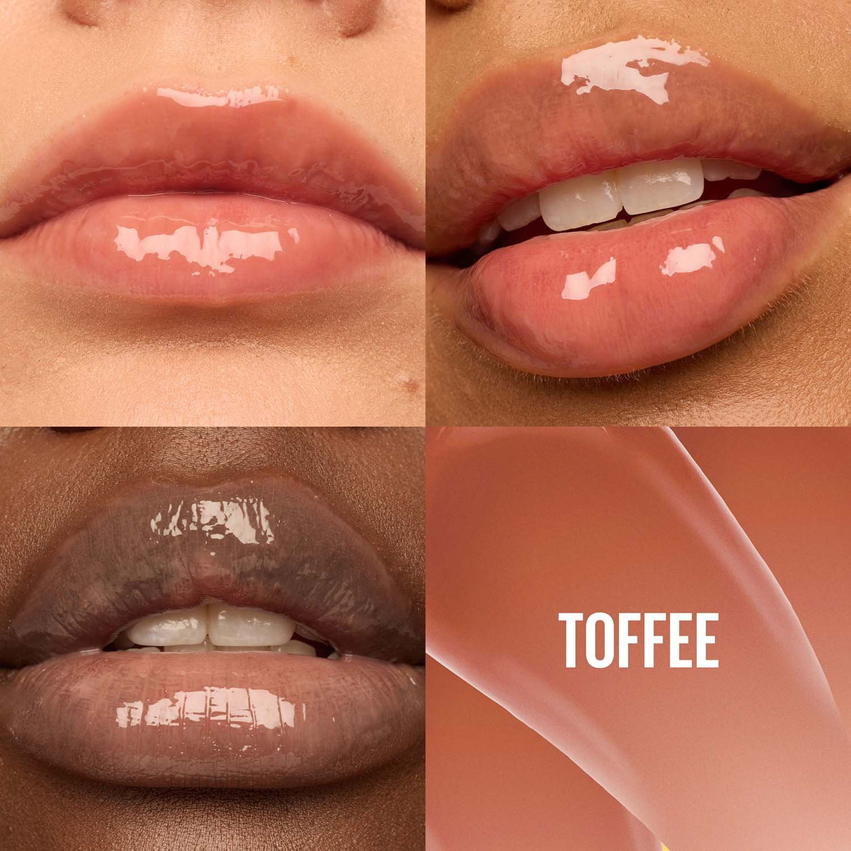 MAYBELLINE New York Lifter Gloss Lip Gloss Makeup With Hyaluronic Acid, Honey'd Collection, 027 Toffee, 0.18 fl. oz.-041554098587-LR-358226-3-LR eShop