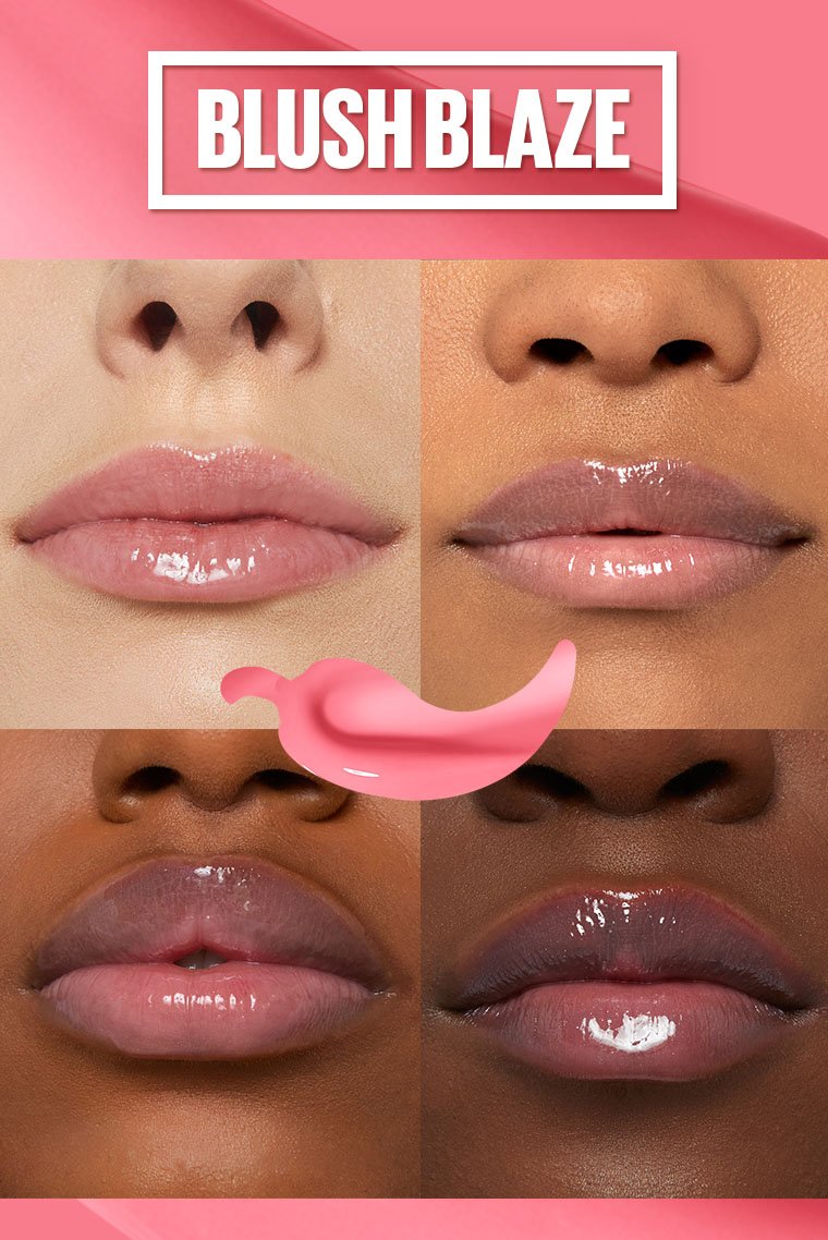 MAYBELLINE New York Lifter Plump Lip Plumping Gloss Makeup, 001 Blush Blaze, 0.18 oz-041554080704-LR-351908-3-LR eShop