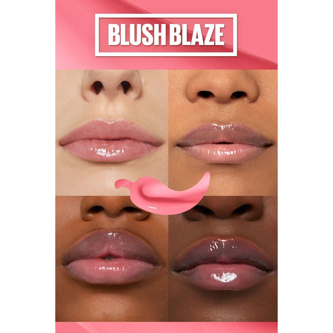 MAYBELLINE New York Lifter Plump Lip Plumping Gloss Makeup, 001 Blush Blaze, 0.18 oz-041554080704-LR-351908-3-LR eShop