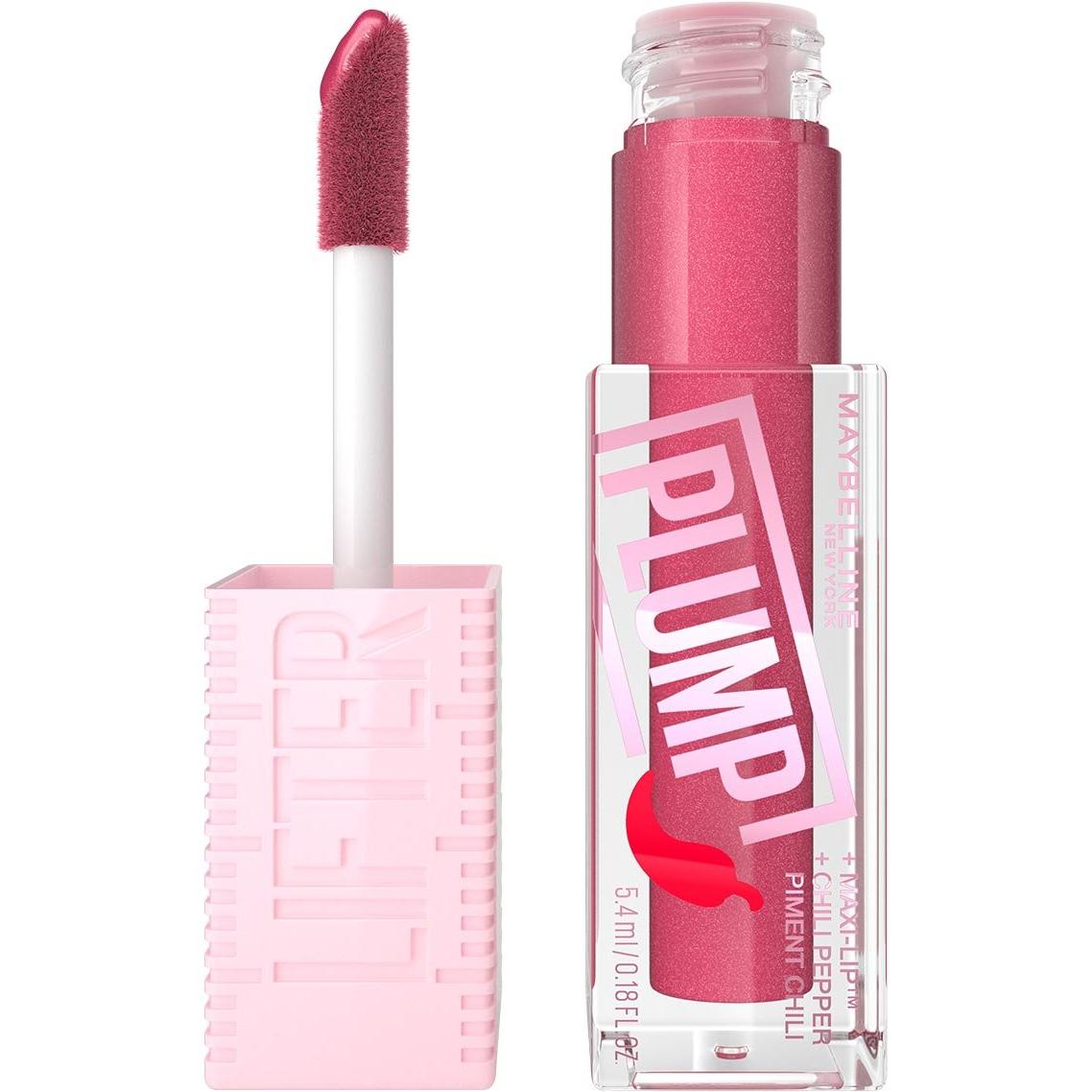 MAYBELLINE New York Lifter Plump Lip Plumping Gloss Makeup, 002 Mauve Bite, 0.18 oz-041554080698-LR-351895-1-LR eShop