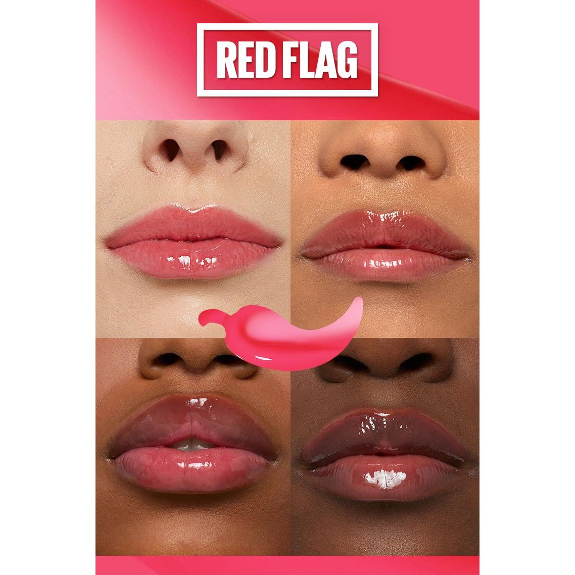 MAYBELLINE New York Lifter Plump Lip Plumping Gloss Makeup, 004 Red Flag, 0.18 oz-041554080728-LR-351897-3-LR eShop
