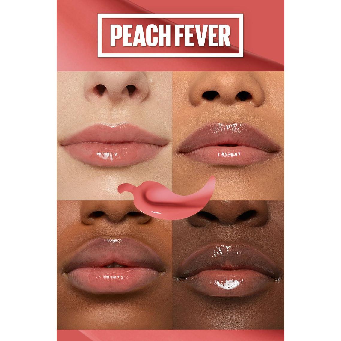 MAYBELLINE New York Lifter Plump Lip Plumping Gloss Makeup, 005 Peach Fever, 0.18 oz-041554080711-LR-351883-3-LR eShop