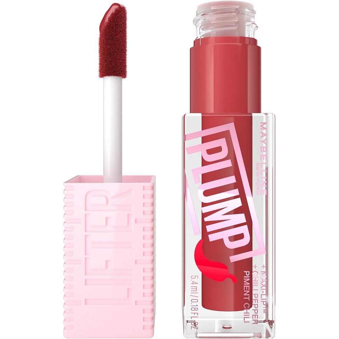 MAYBELLINE New York Lifter Plump Lip Plumping Gloss Makeup, 006 Hot Cili, 0.18 oz-041554081879-LR-351882-1-LR eShop