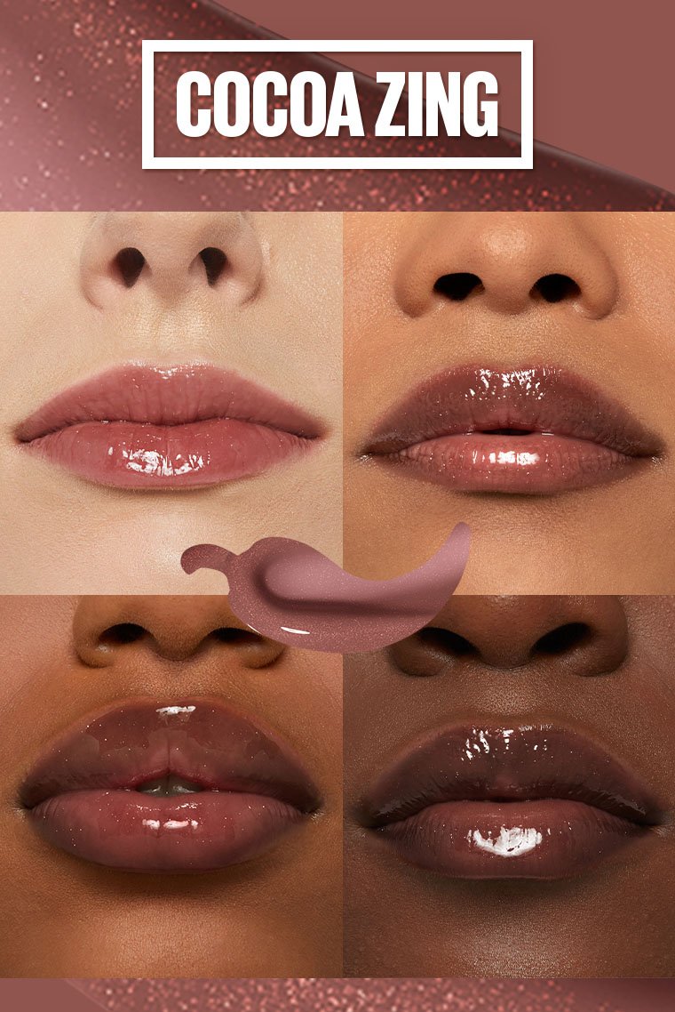 MAYBELLINE New York Lifter Plump Lip Plumping Gloss Makeup, 007 Cocoa Zing, 0.18 oz-041554081893-LR-351917-3-LR eShop