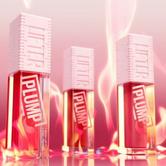 MAYBELLINE New York Lifter Plump Lip Plumping Gloss Makeup, 008 Hot Honey, 0.18 oz-041554080681-LR-351901-7-LR eShop