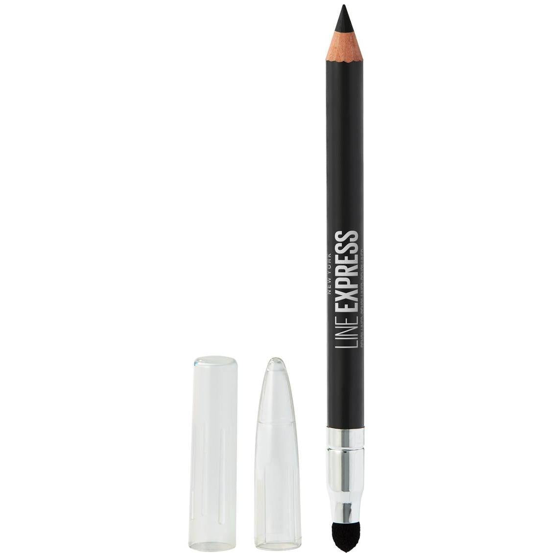MAYBELLINE New York Line Express Sharpenable Wood Pencil Eyeliner, Soft Black, 0.035 oz-041554572483-LR-331829-1-LR eShop