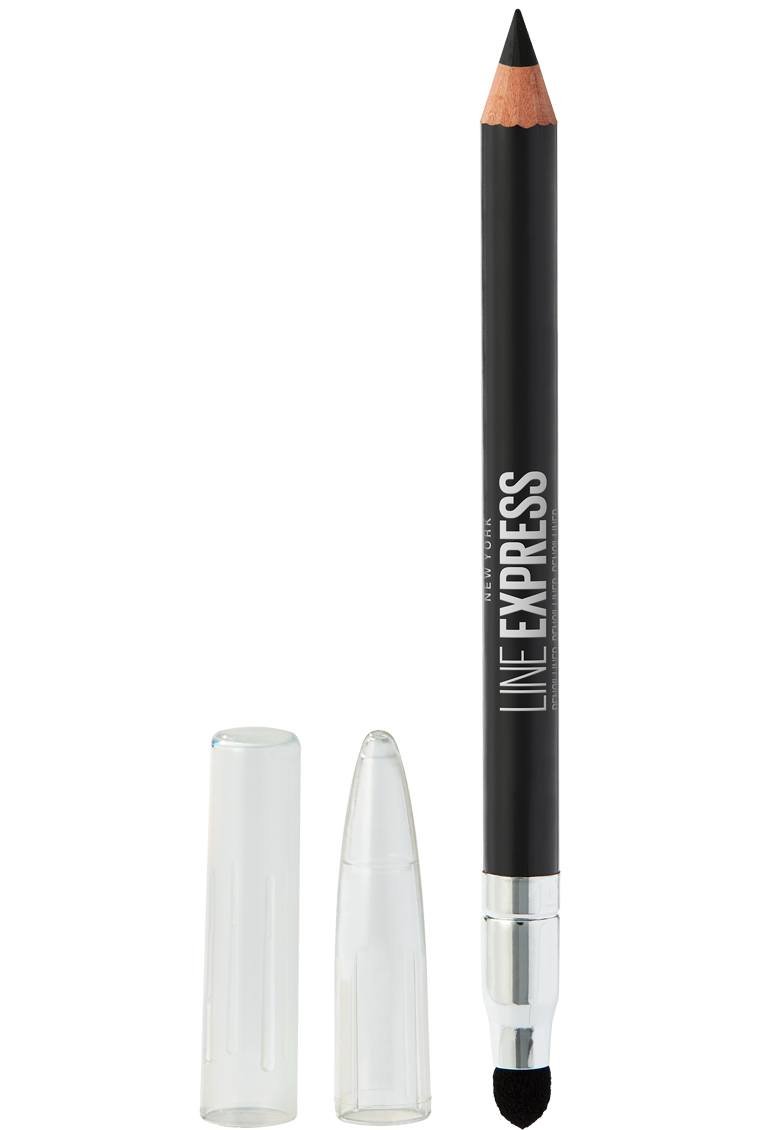 MAYBELLINE New York Line Express Sharpenable Wood Pencil Eyeliner, Soft Black, 0.035 oz-041554572483-LR-331829-1-LR eShop