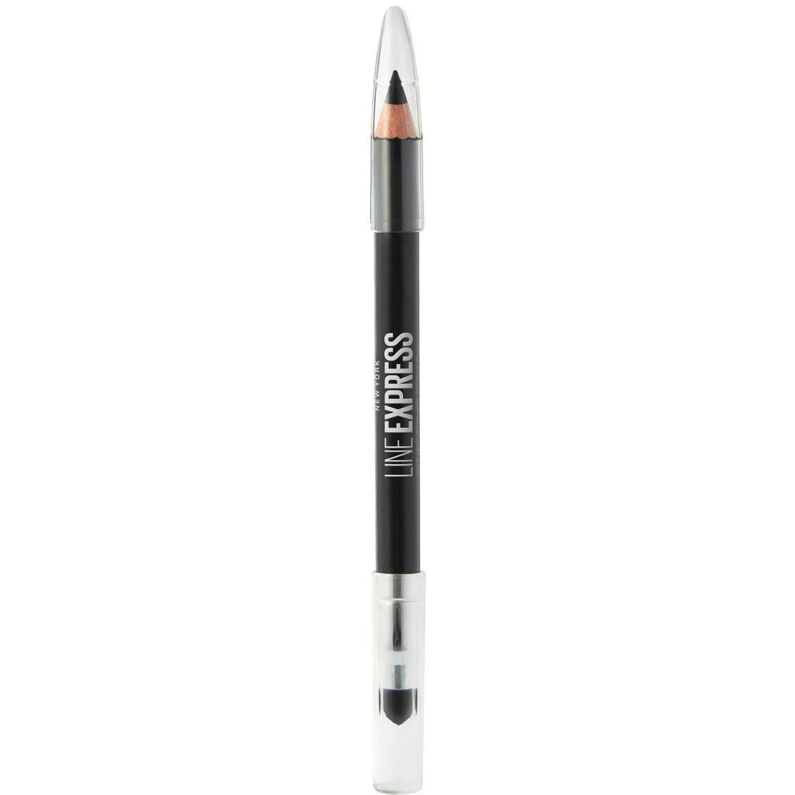 MAYBELLINE New York Line Express Sharpenable Wood Pencil Eyeliner, Soft Black, 0.035 oz-041554572483-LR-331829-4-LR eShop