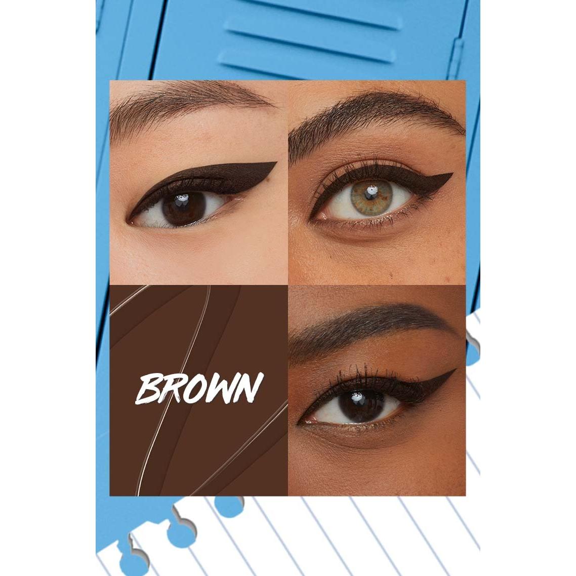 MAYBELLINE New York Master Precise All Day Liquid Eyeliner Makeup, 111 Brown, 0.034 oz-041554549454-LR-323097-3-LR eShop