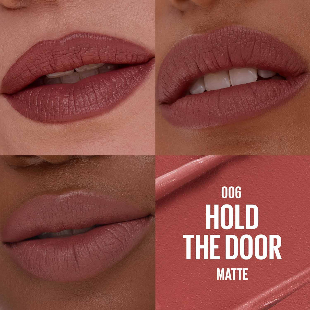 MAYBELLINE New York Moisturizing Serum Lipstick, 006 Hold The Door, 0.12 oz-041554100105-LR-360388-3-LR eShop
