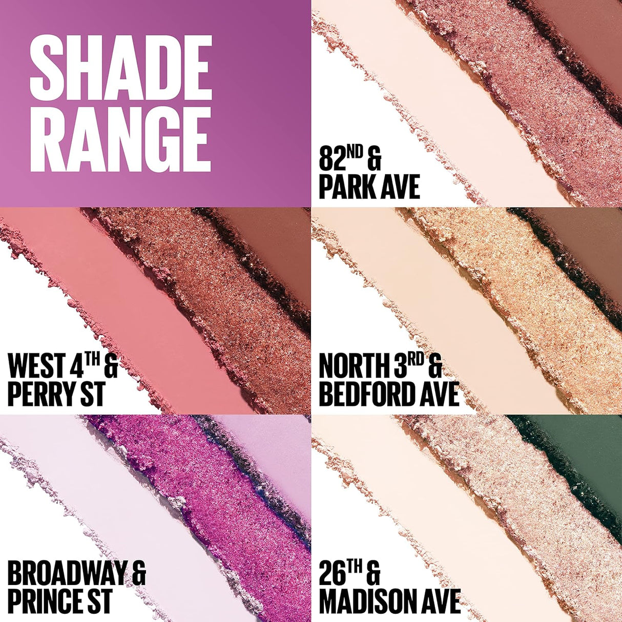 MAYBELLINE New York Shadow Blocks Eyeshadow Palette Makeup, North 3rd and Bedford Ave, 0.08 oz-041554075816-LR-345600-7-LR eShop
