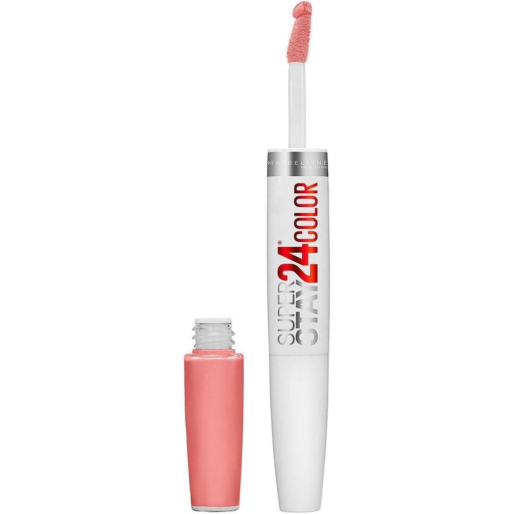 MAYBELLINE New York Super Stay 24 Hour Long-Lasting 2-Step Liquid Lipstick, All Night Apricot, 0.78 oz-041554544619-LR-322617-1-LR eShop