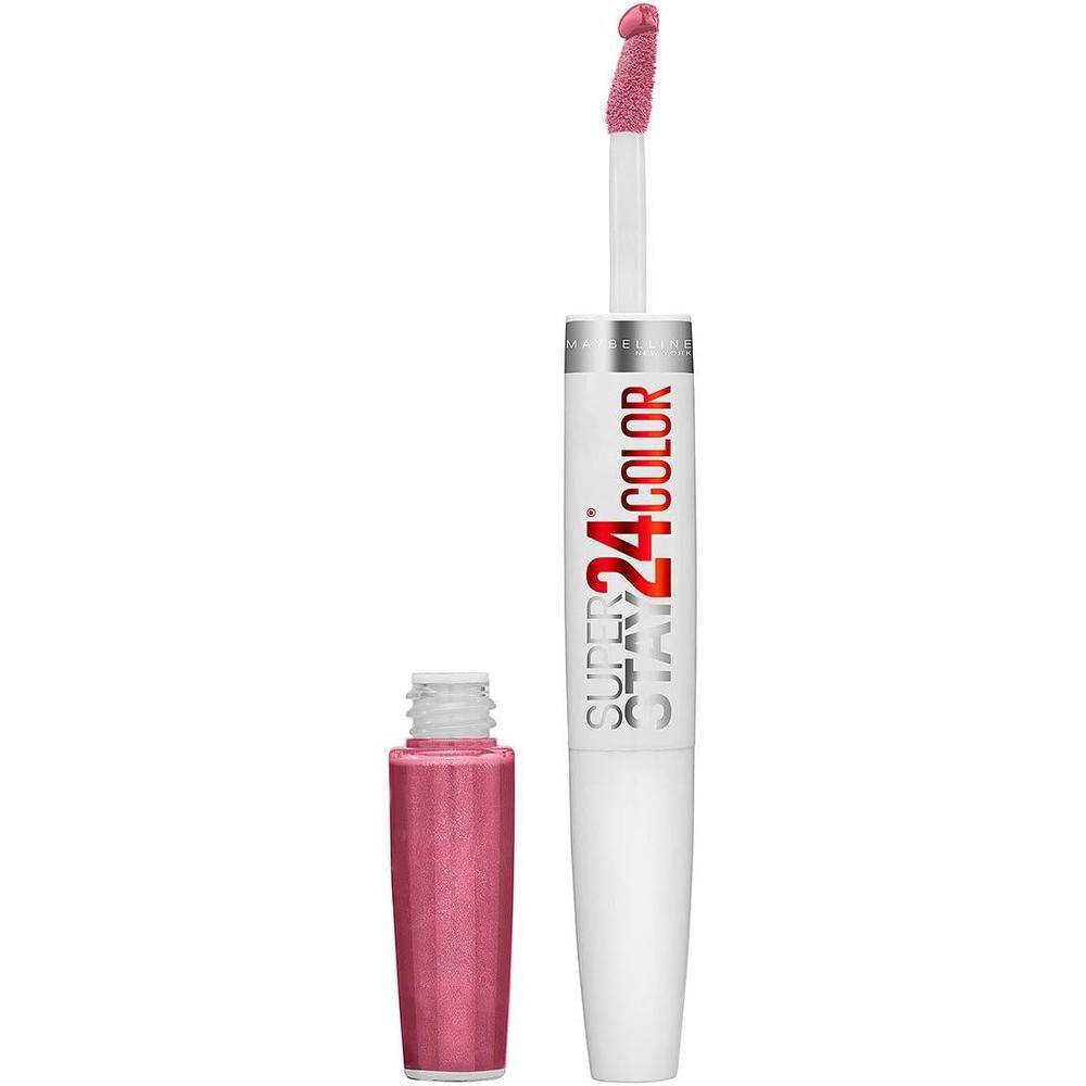 MAYBELLINE New York Super Stay 24 Hour Long-Lasting 2-Step Liquid Lipstick, Perpetual Plum, 0.78 oz-041554237825-LR-215067-1-LR eShop