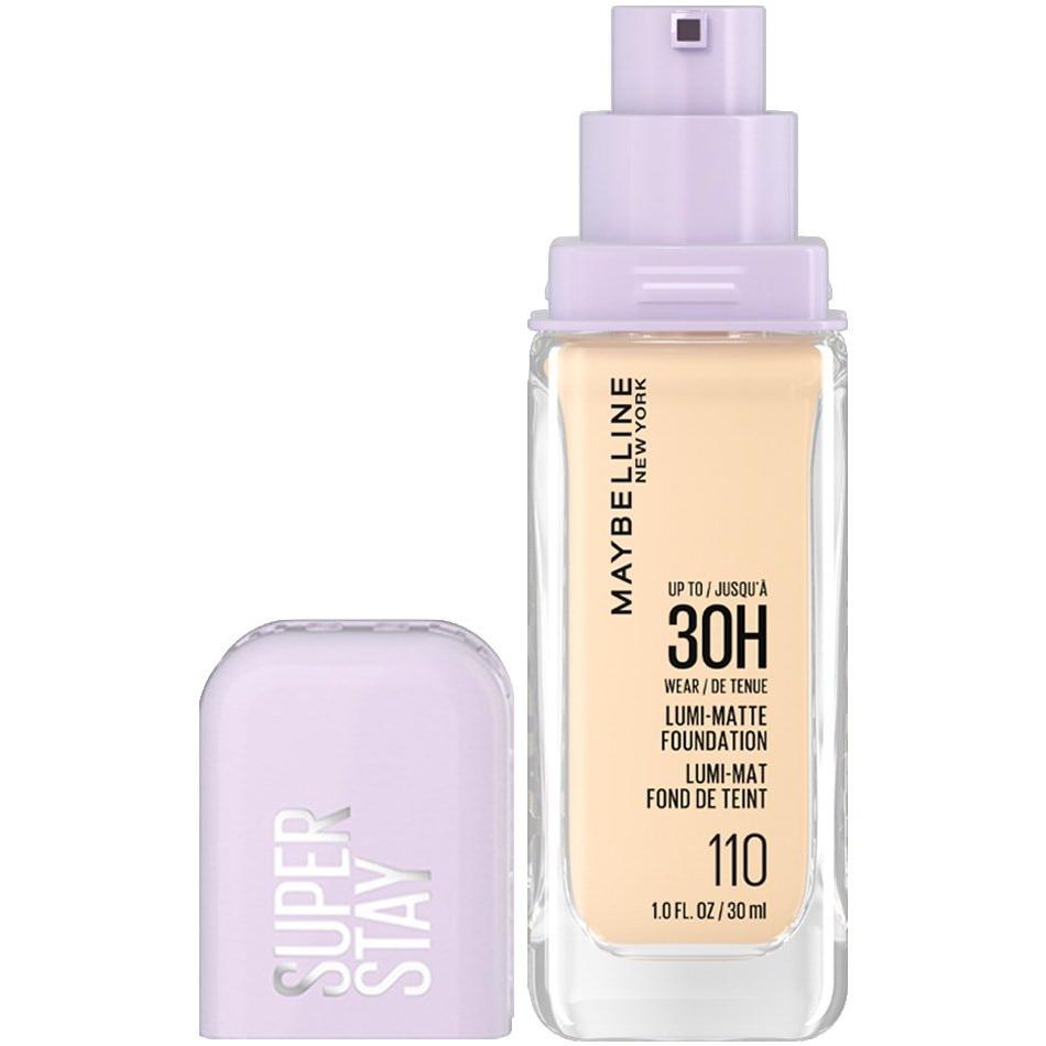 MAYBELLINE New York Super Stay Lumi-Matte Foundation Makeup, 110, 1 oz-041554094671-LR-356290-1-LR eShop