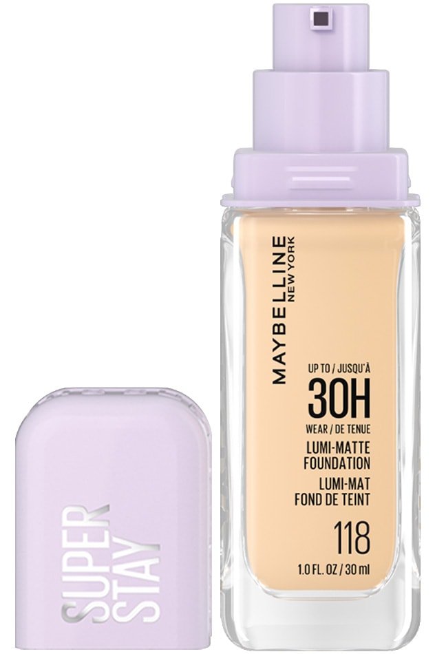 MAYBELLINE New York Super Stay Lumi-Matte Foundation Makeup, 118, 1 oz-041554094701-LR-356293-1-LR eShop