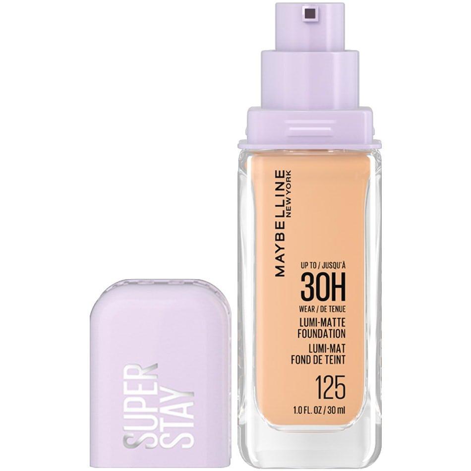 MAYBELLINE New York Super Stay Lumi-Matte Foundation Makeup, 125, 1 oz-041554094725-LR-356295-1-LR eShop