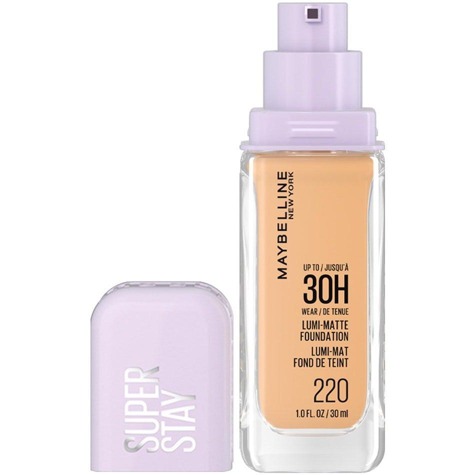 MAYBELLINE New York Super Stay Lumi-Matte Foundation Makeup, 220, 1 oz-041554094756-LR-356298-1-LR eShop