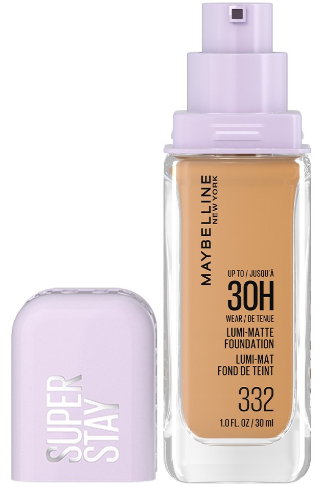 MAYBELLINE New York Super Stay Lumi-Matte Foundation Makeup, 332, 1 oz-041554094800-LR-356303-1-LR eShop