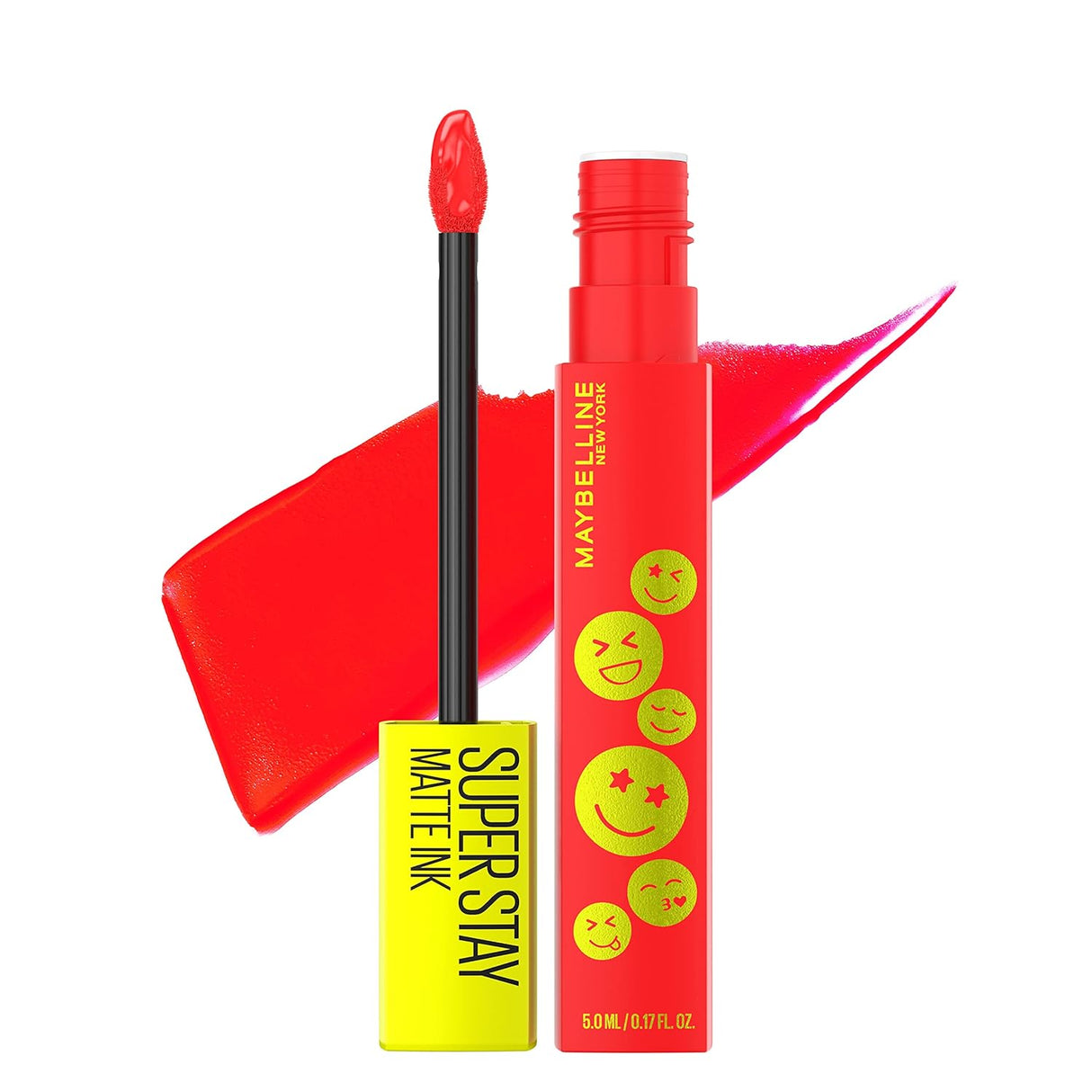 MAYBELLINE New York Super Stay Matte Ink Liquid Lip Color, Moodmakers Lipstick Collection, Energizer-041554082883-LR-349634-1-LR eShop