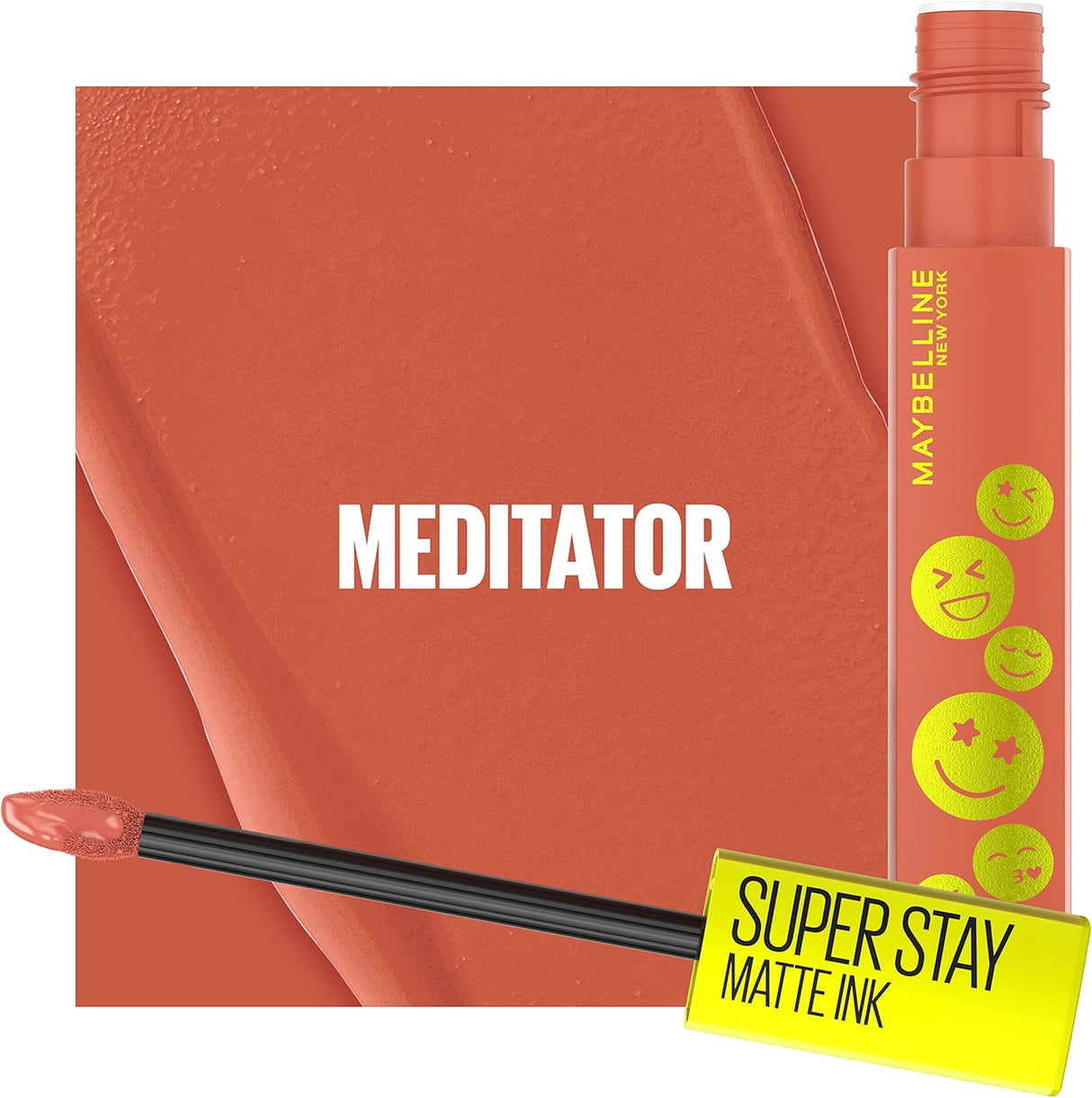 MAYBELLINE New York Super Stay Matte Ink Liquid Lip Color, Moodmakers Lipstick Collection, Meditator-041554082852-LR-349636-2-LR eShop