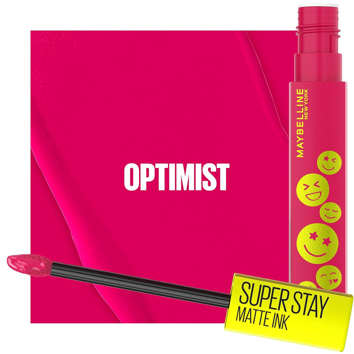 MAYBELLINE New York Super Stay Matte Ink Liquid Lip Color, Moodmakers Lipstick Collection, Optimist-041554085426-LR-349638-2-LR eShop