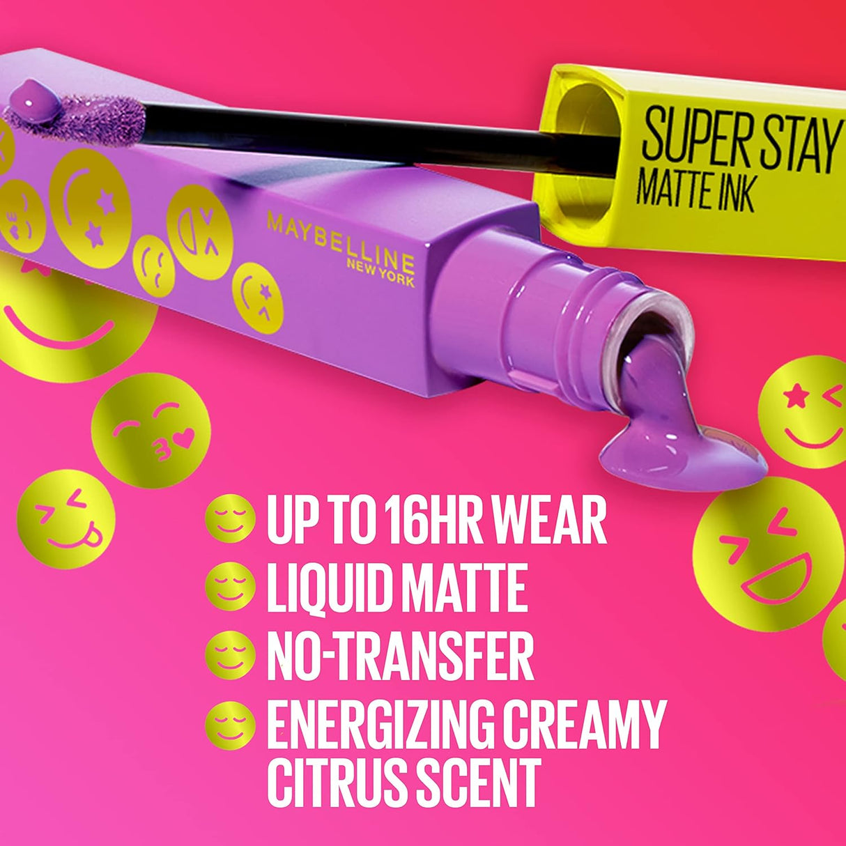 MAYBELLINE New York Super Stay Matte Ink Liquid Lip Color, Moodmakers Lipstick Collection, Pleasure Seeker-041554082876-LR-349639-5-LR eShop