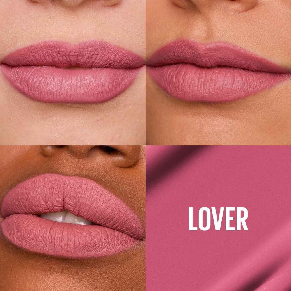 MAYBELLINE New York Super Stay Matte Ink Liquid Lipstick, 015 Lover, 0.17 oz-041554496918-LR-315350-3-LR eShop