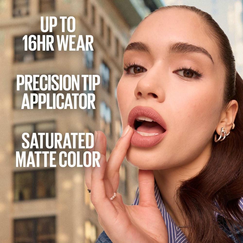 MAYBELLINE New York Super Stay Matte Ink Liquid Lipstick, 030 Innovator, 0.17 oz-041554589504-LR-337513-4-LR eShop