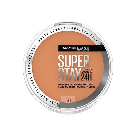 MAYBELLINE New York Super Stay Up To 24Hr Hybrid Powder-Foundation, 340, 0.21 oz-041554081039-LR-347941-1-LR eShop
