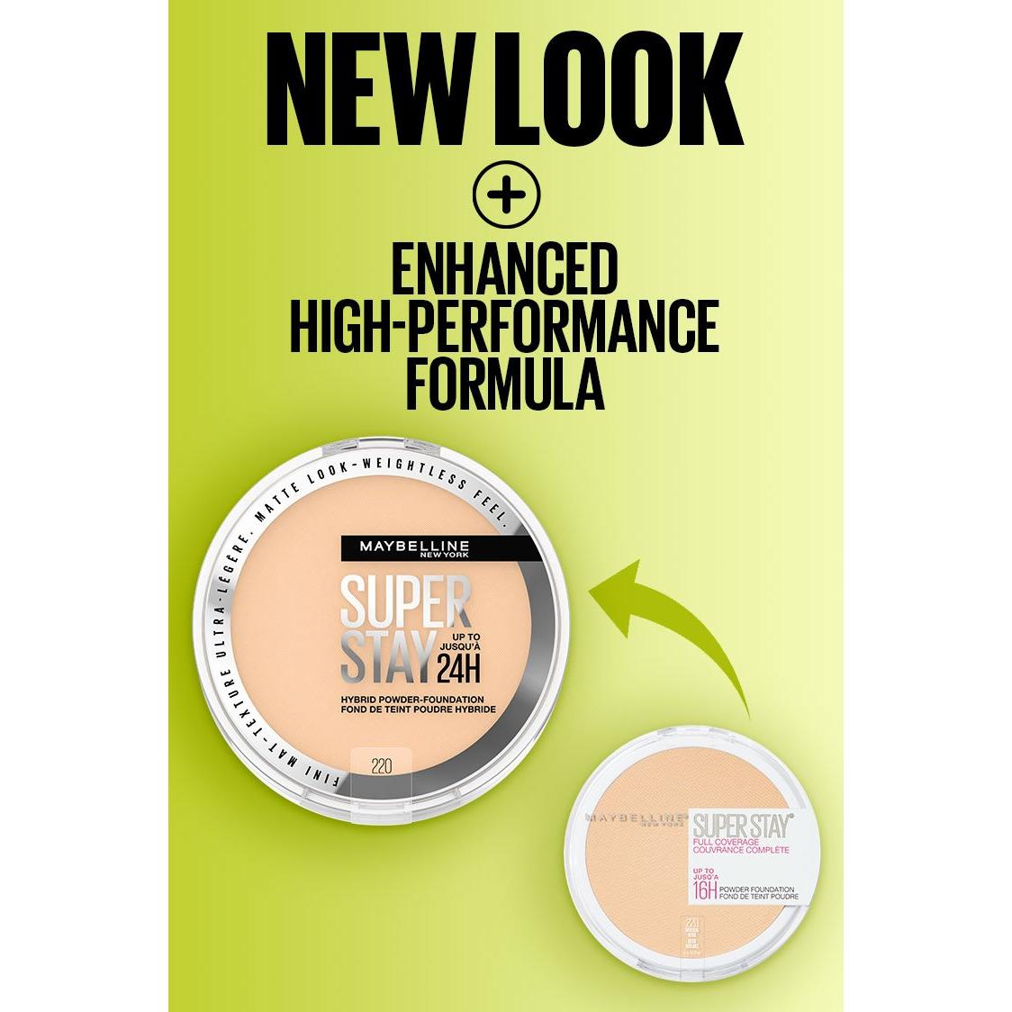 MAYBELLINE New York Super Stay Up To 24Hr Hybrid Powder-Foundation, 370, 0.21 oz-041554081060-LR-347953-5-LR eShop