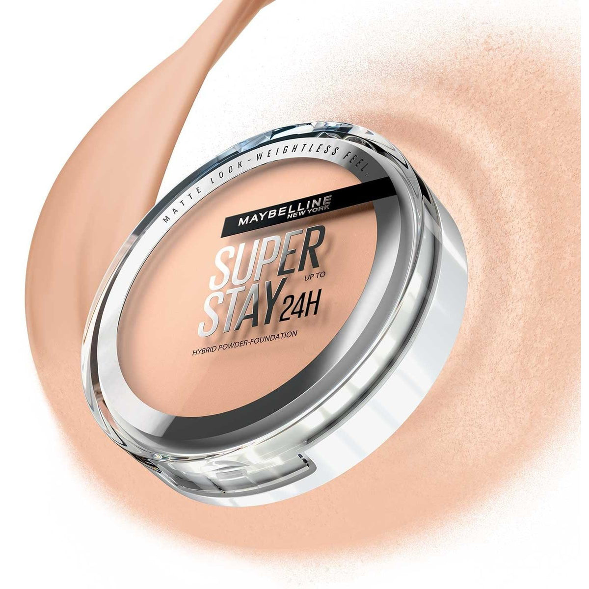 MAYBELLINE New York Super Stay Up To 24Hr Hybrid Powder-Foundation, 370, 0.21 oz-041554081060-LR-347953-6-LR eShop
