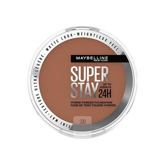 MAYBELLINE New York Super Stay Up To 24Hr Hybrid Powder-Foundation, 370, 0.21 oz-041554081060-LR-347953-1-LR eShop
