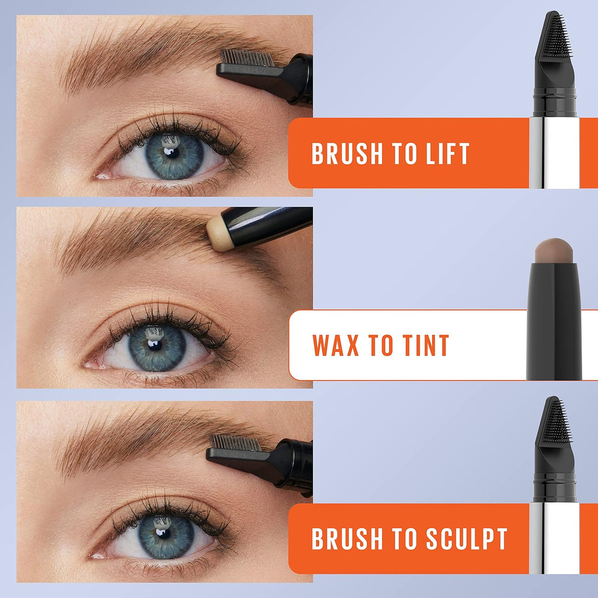 MAYBELLINE New York Tattoo Studio Brow Lift Stick Makeup with Wax Conditioning Complex, 264 Clear, 0.038 oz-041554071801-LR-342474-6-LR eShop