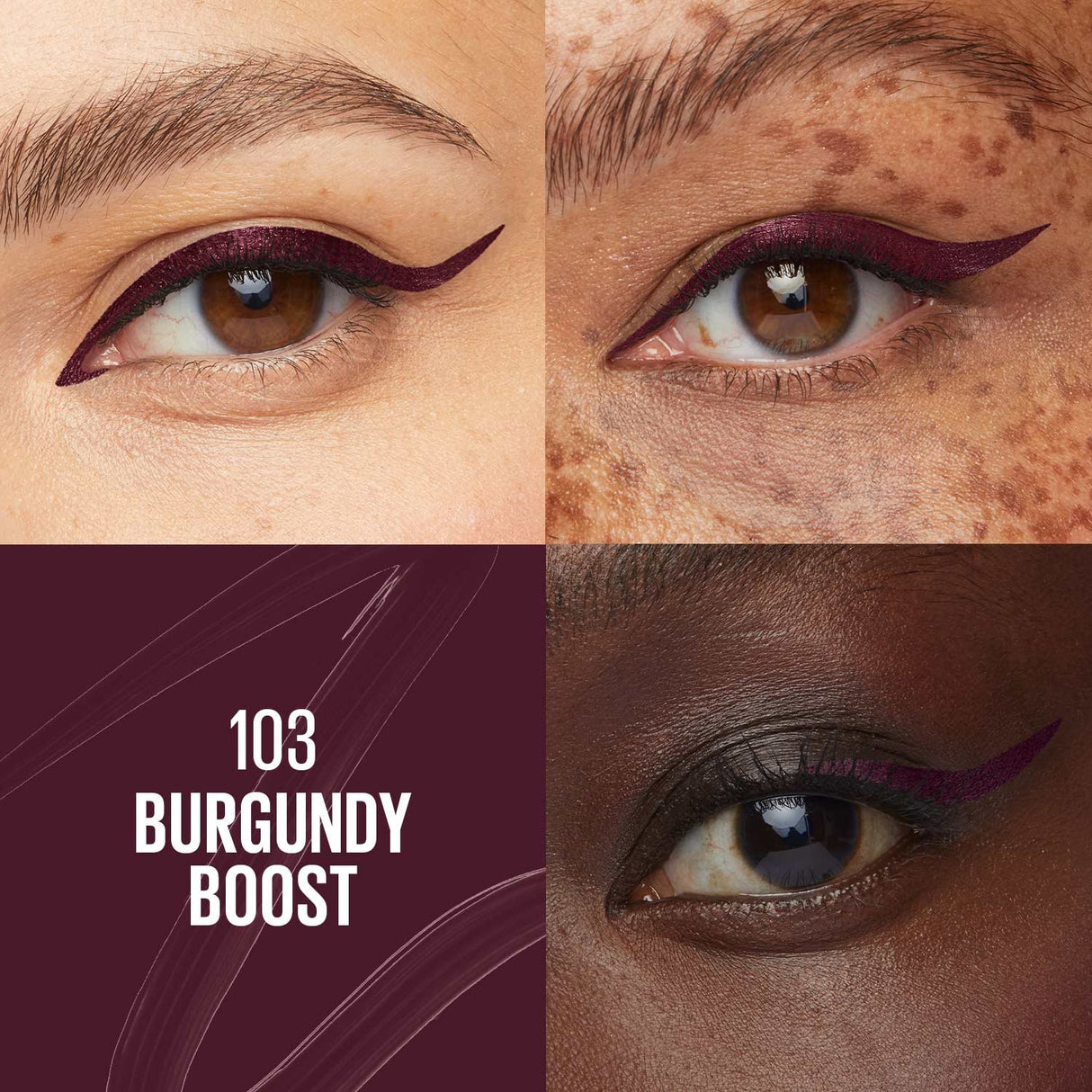 MAYBELLINE New York Tattoo Studio Dip-Ink Liquid Eyeliner, Burgundy Boost, 0.06 oz-041554094497-LR-358202-3-LR eShop