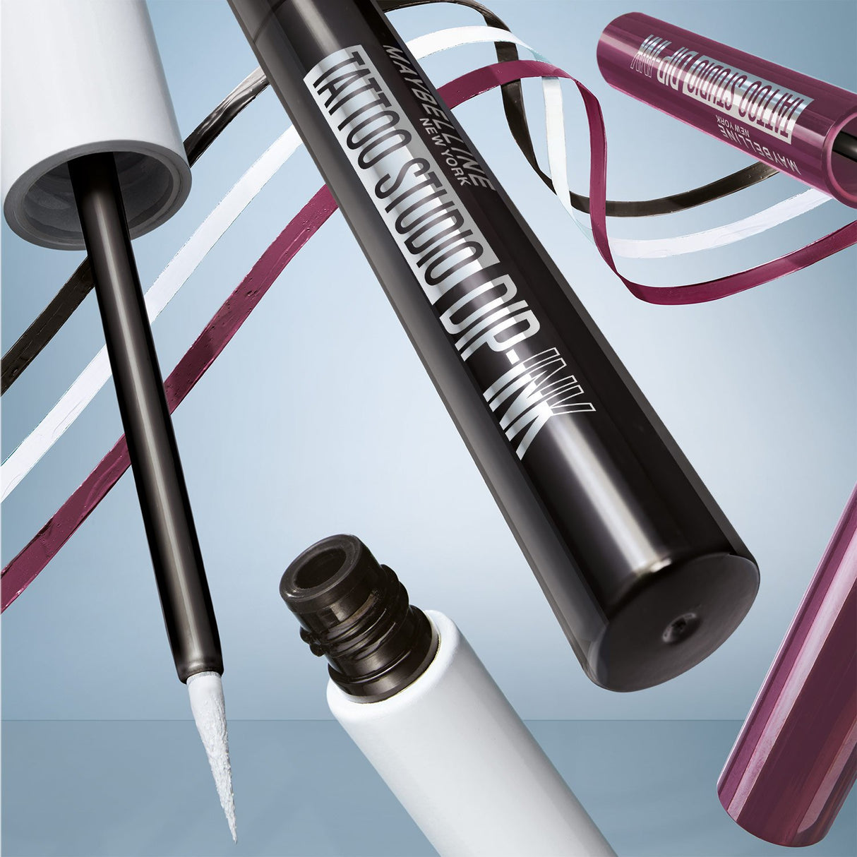MAYBELLINE New York Tattoo Studio Dip-Ink Liquid Eyeliner, White Canvas, 0.06 oz-041554094503-LR-358203-9-LR eShop