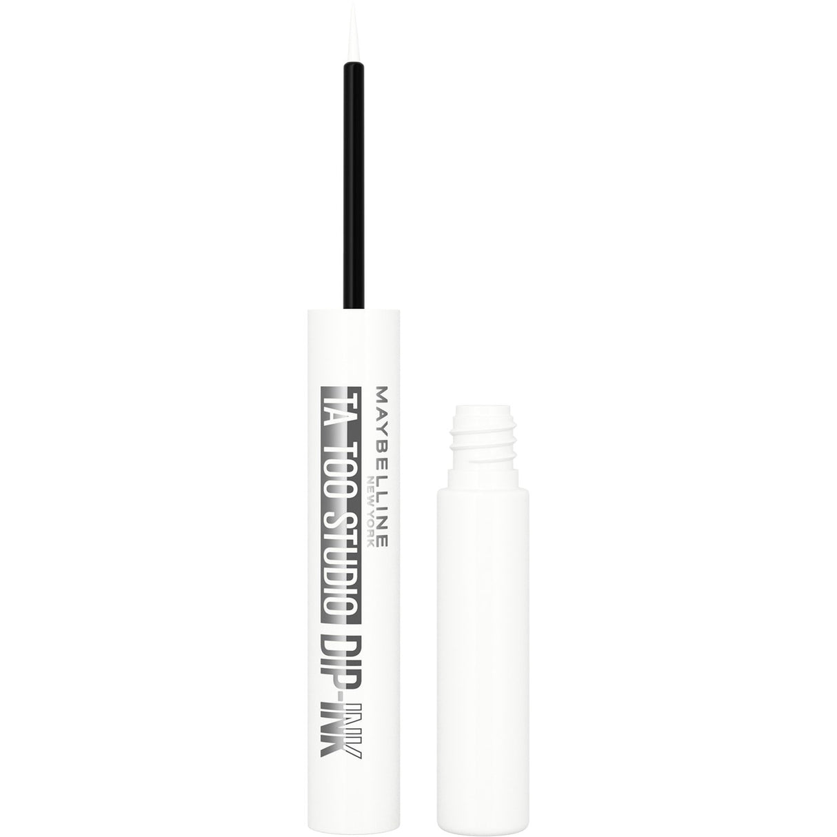MAYBELLINE New York Tattoo Studio Dip-Ink Liquid Eyeliner, White Canvas, 0.06 oz-041554094503-LR-358203-1-LR eShop