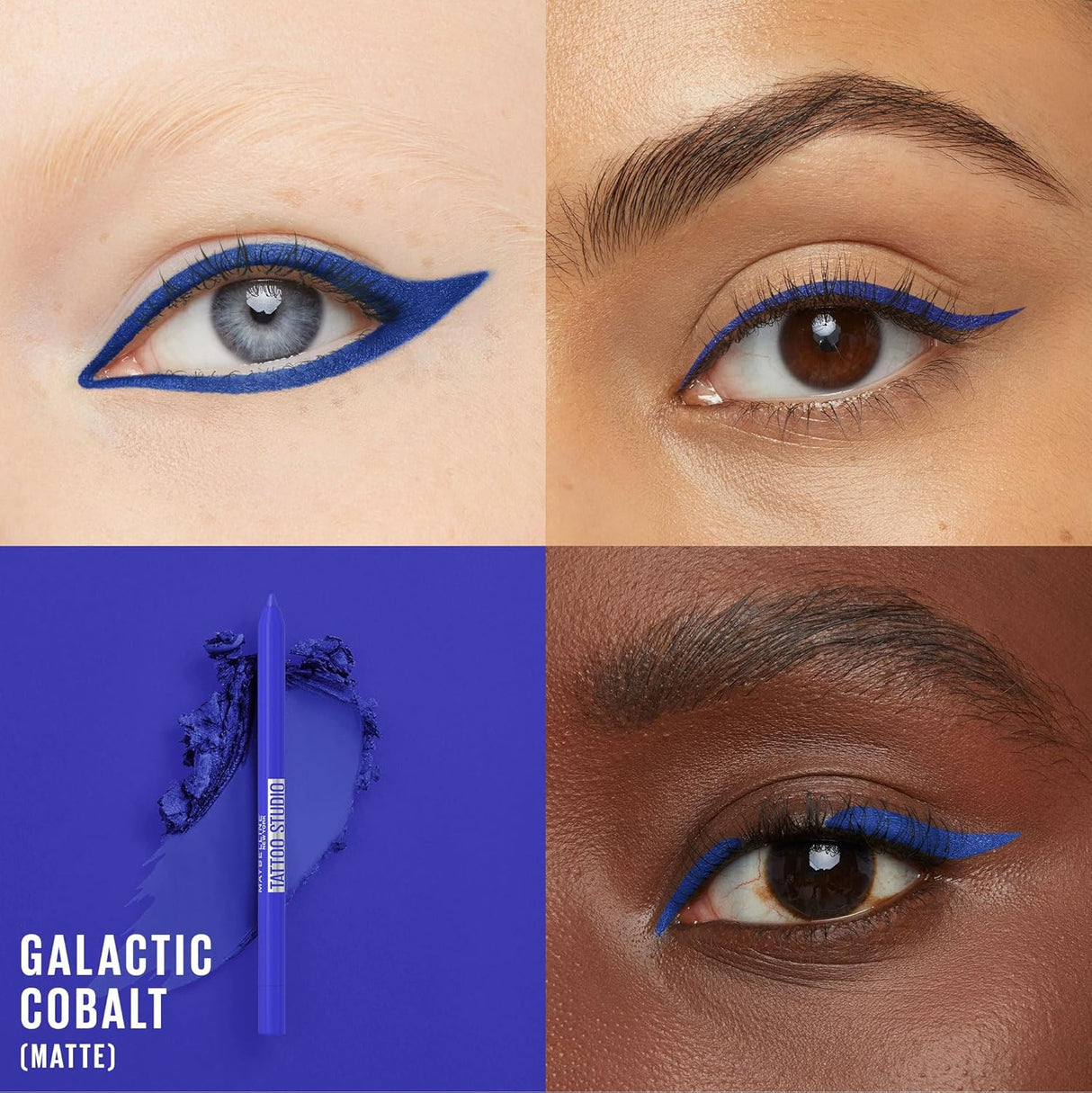 MAYBELLINE New York Tattoo Studio Sharpenable Gel Pencil Longwear Eyeliner Makeup, Sleepless Sapphire, 0.04 oz.-041554091984-LR-354630-2-LR eShop