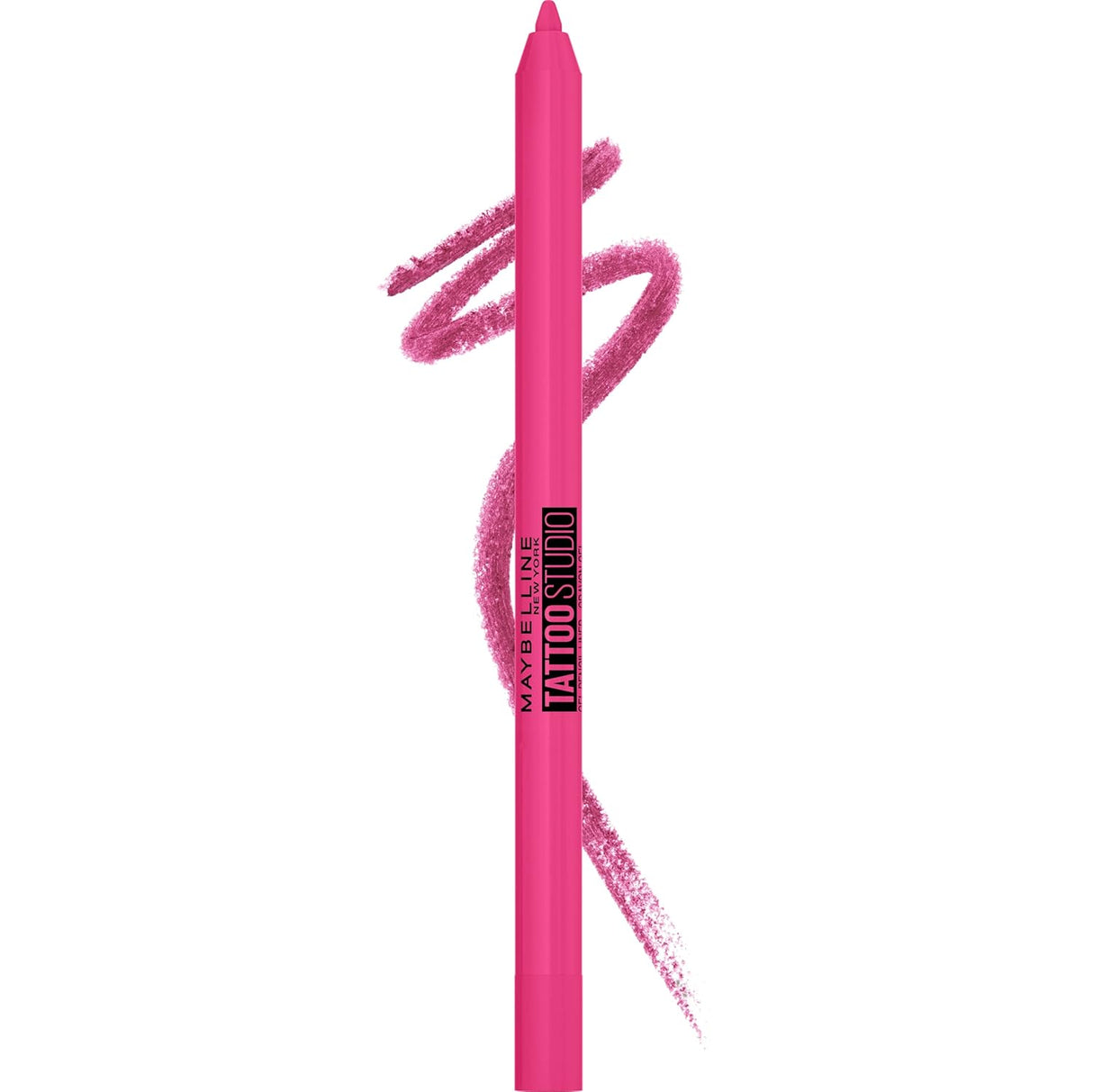 MAYBELLINE New York Tattoo Studio Sharpenable Gel Pencil Longwear Eyeliner Makeup, Ultra Pink, 0.04 oz.-041554077414-LR-347938-1-LR eShop