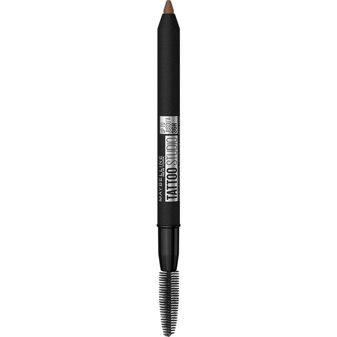 MAYBELLINE New York Tattoo Studio Waterproof Brow Pencil Up To 36 Hr Wear, 255 Soft Brown-041554588712-LR-337521-1-LR eShop