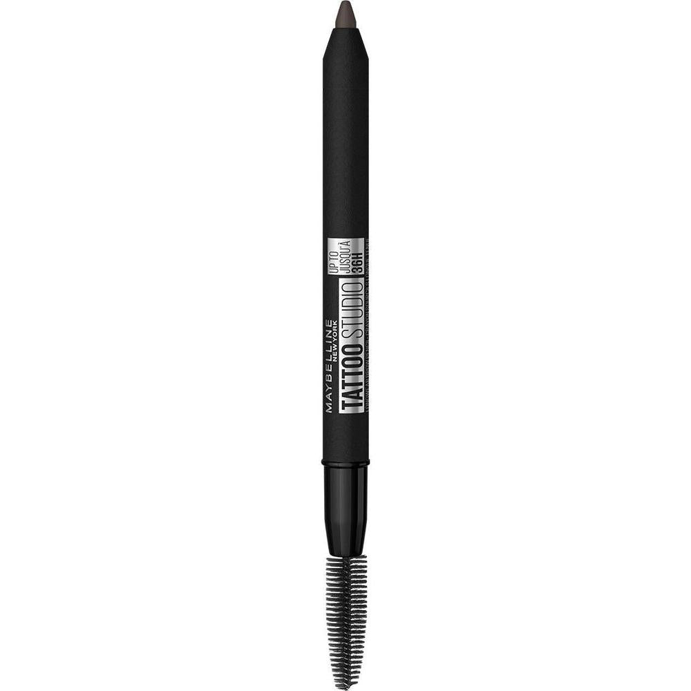 MAYBELLINE New York Tattoo Studio Waterproof Brow Pencil Up To 36 Hr Wear, 262 Black Brown-041554588682-LR-337516-1-LR eShop