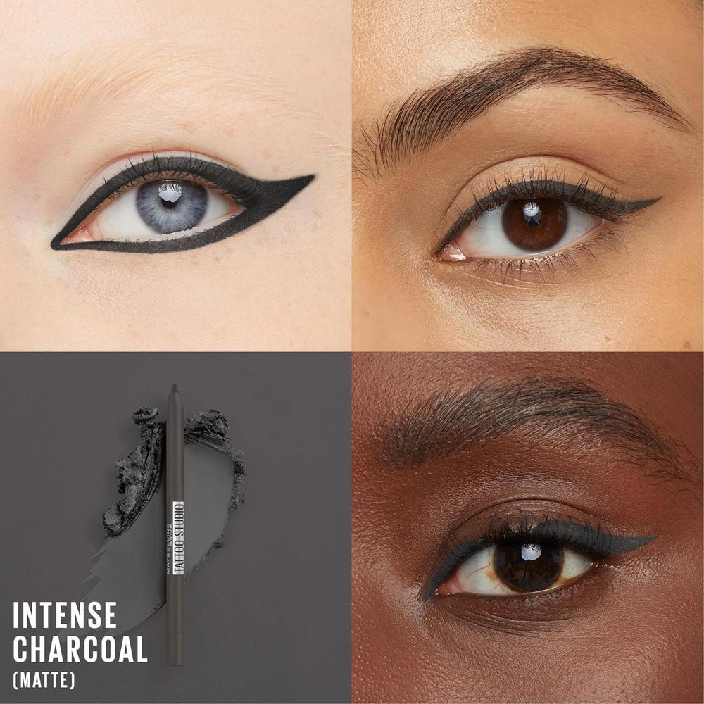 MAYBELLINE New York TattooStudio Sharpenable Gel Pencil Longwear Eyeliner Makeup, Intense Charcoal, 0.04 oz.-041554563344-LR-327282-2-LR eShop