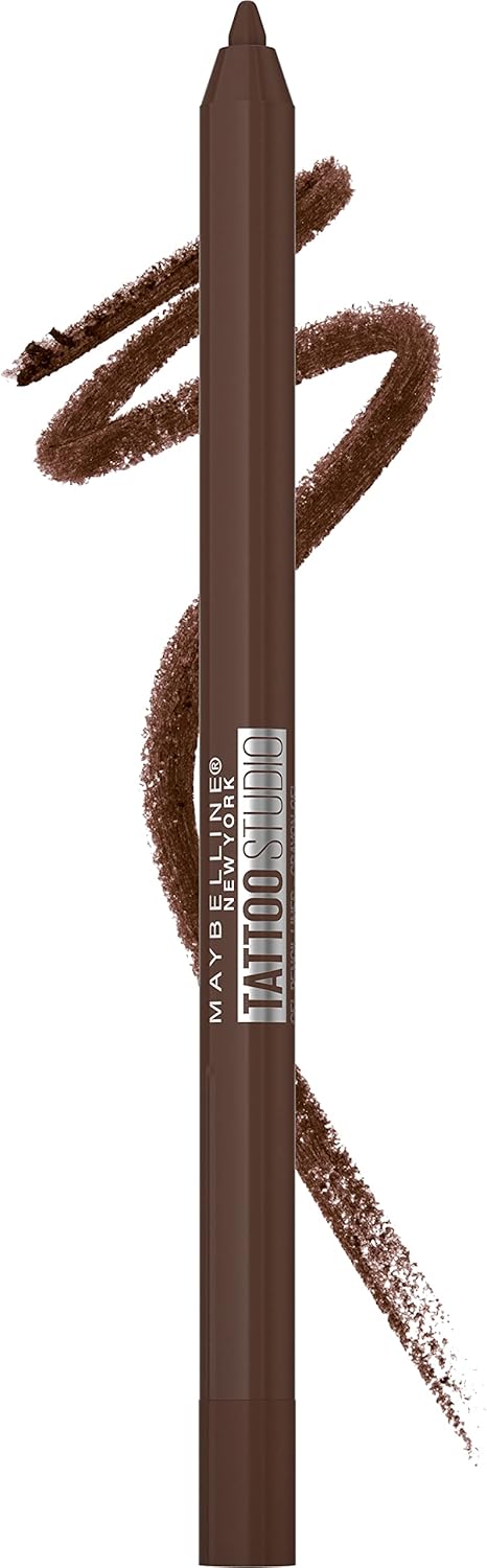 MAYBELLINE New York TattooStudio Sharpenable Gel Pencil Longwear Eyeliner Makeup, Smooth Walnut, 0.04 oz.-041554568172-LR-333894-1-LR eShop
